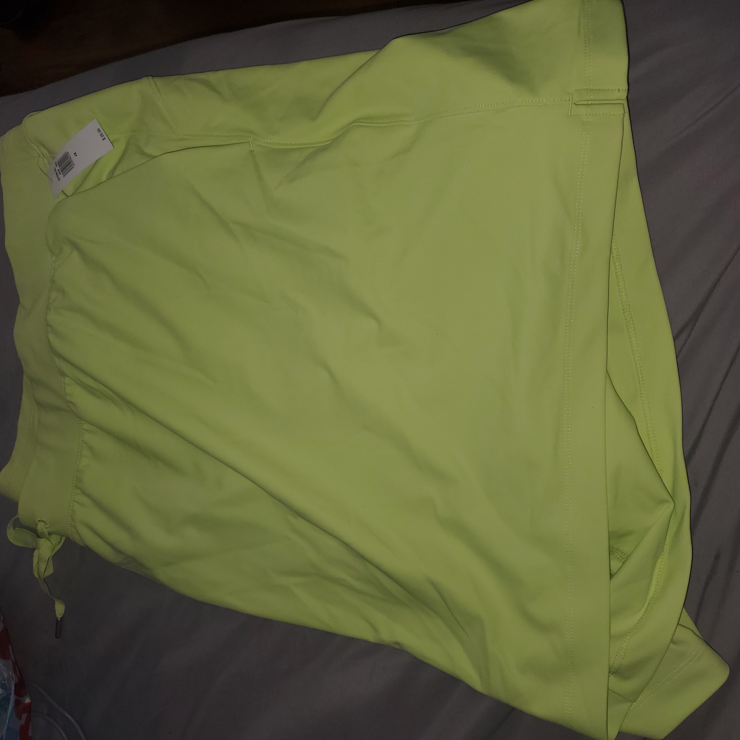Lime Green Skort